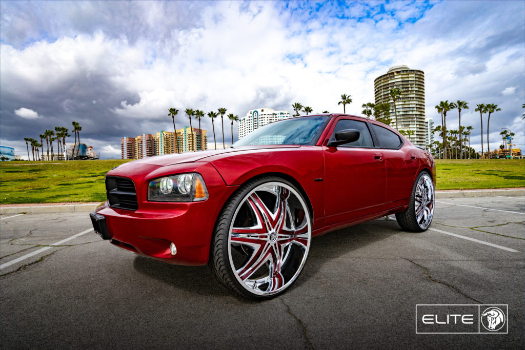 Diablo 30″ Elite Wheels on a Dodge Charger – Diablo Wheels USA