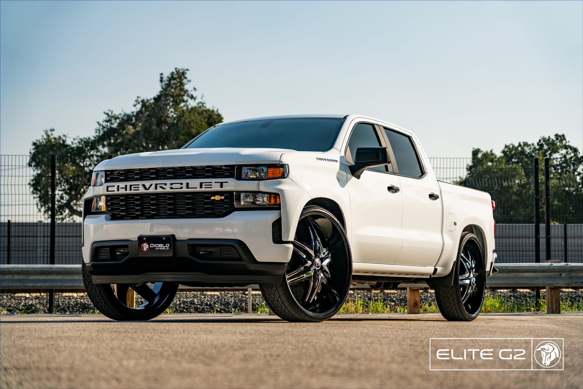 Diablo 32″ Elite G2 Wheels on a Chevrolet Silverado – Diablo Wheels USA