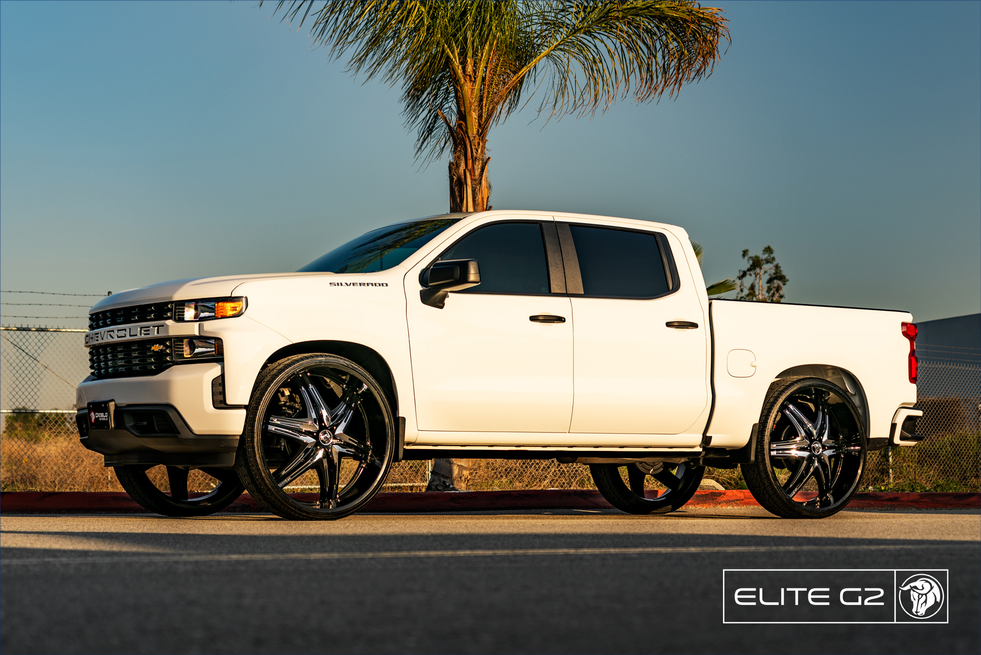 Diablo 32″ Elite G2 Wheels on a Chevrolet Silverado – Diablo Wheels USA