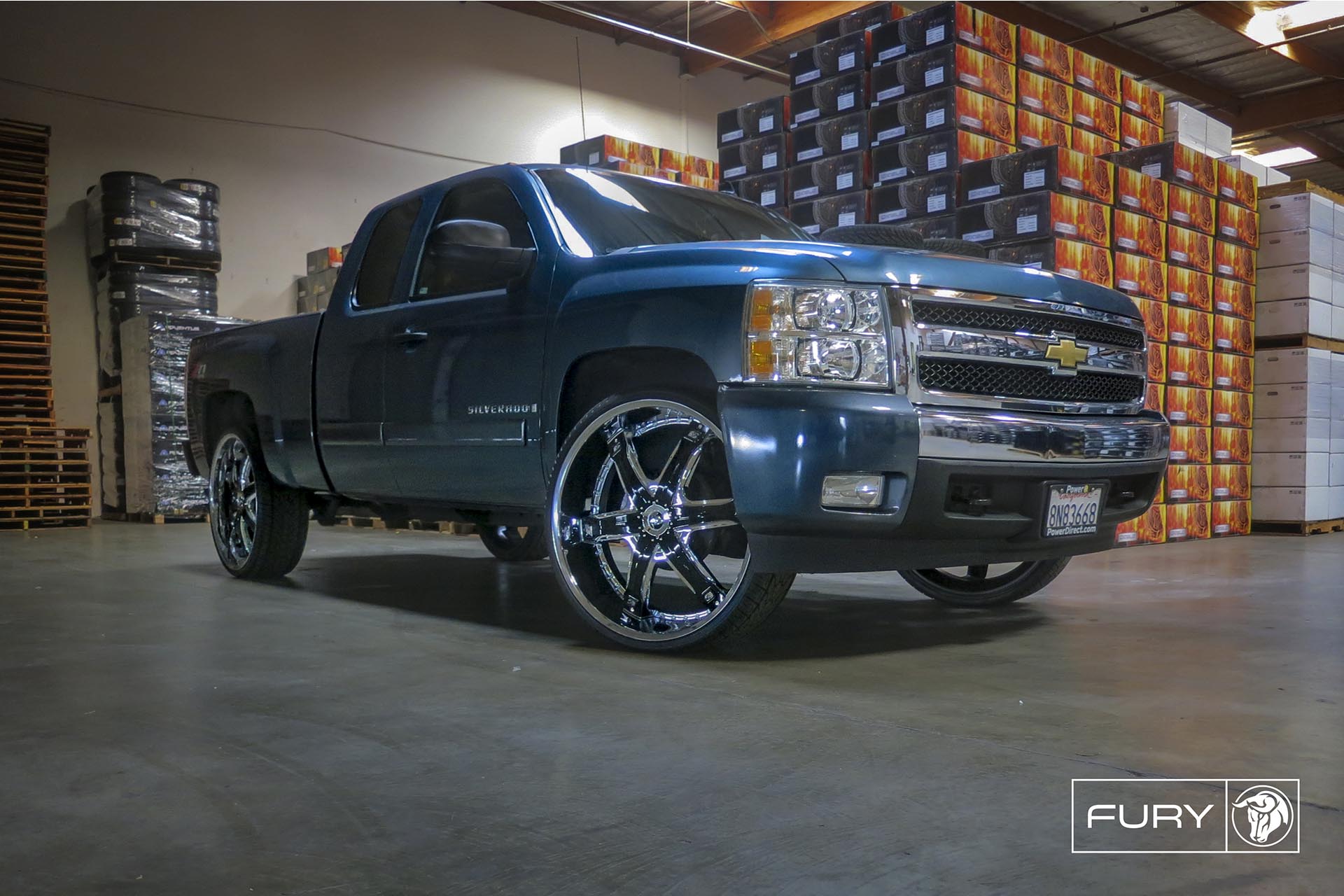 Diablo 26″ Fury Wheels on a Chevy Silverado – Diablo Wheels USA