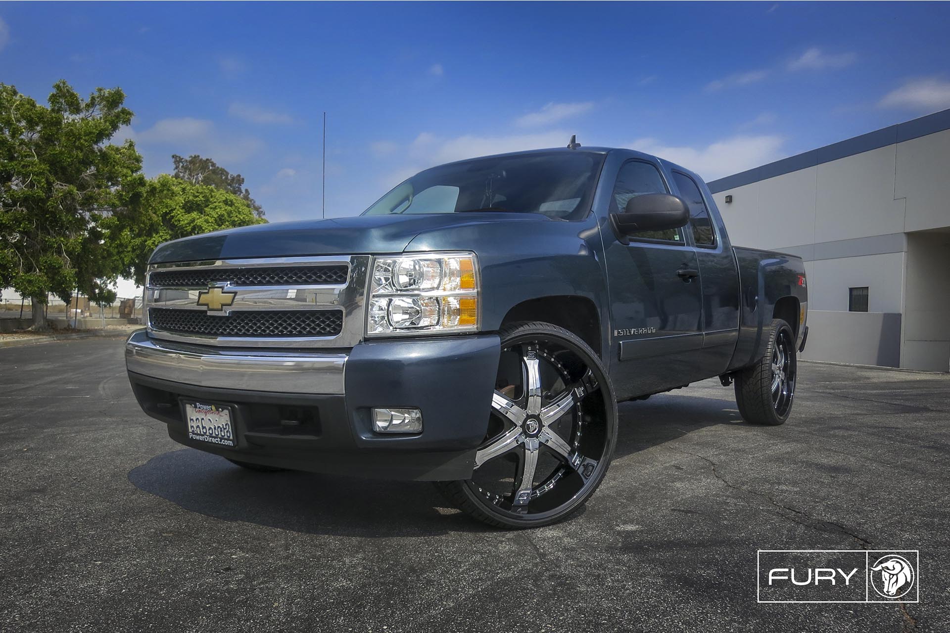 Diablo 26″ Fury Wheels on a Chevy Silverado – Diablo Wheels USA