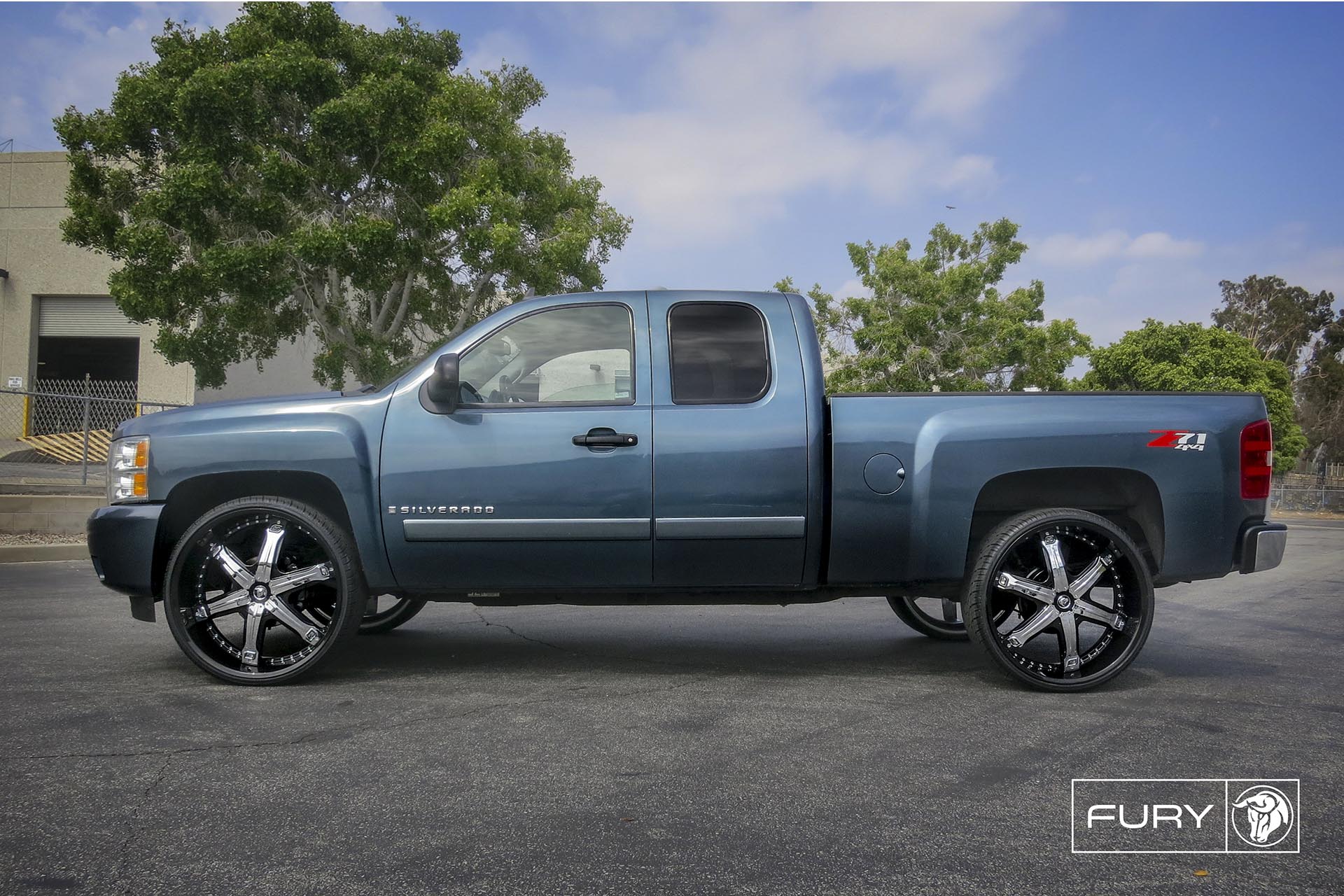 Diablo 26″ Fury Wheels on a Chevy Silverado – Diablo Wheels USA