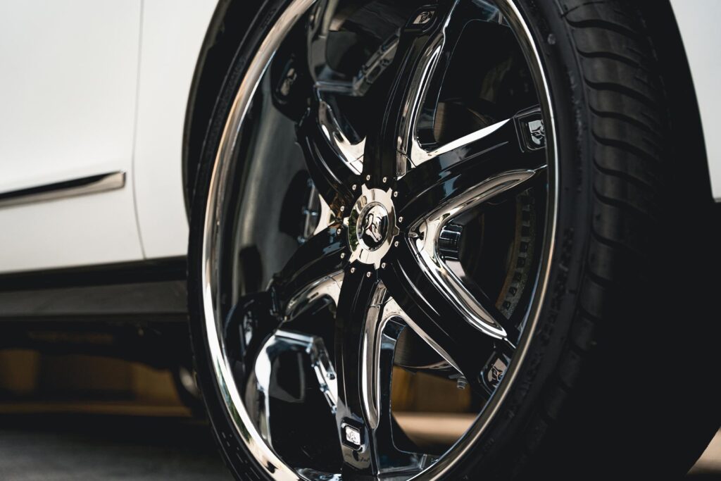 black 26 inch rims